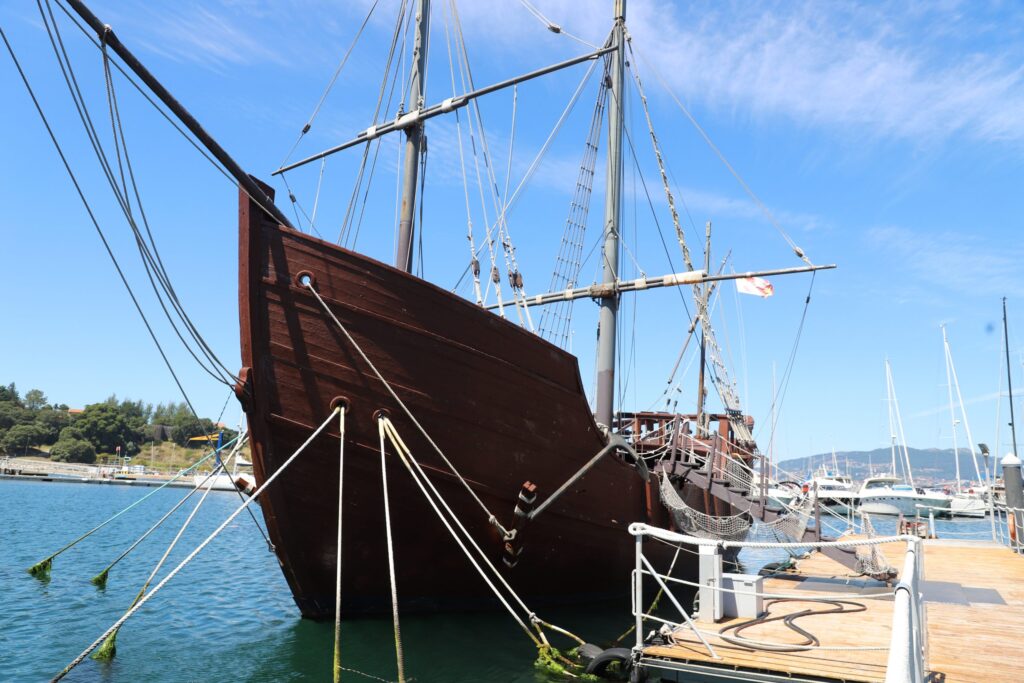 Die Pinta: Ein Schiff aus der Expedition von Columbus.